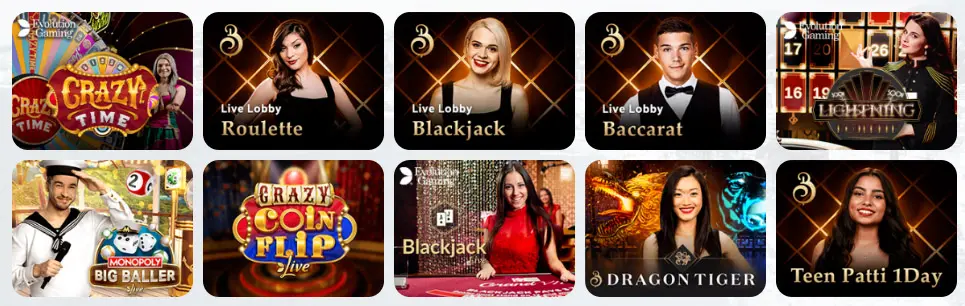 Jeux de casino en direct le Casino Disco