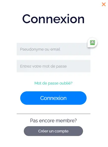 Connexion des membres du Casino Disco