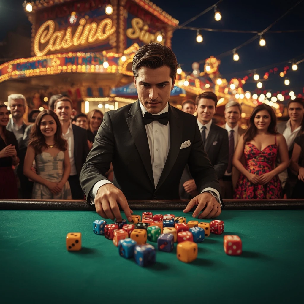 Craps au Casino Disco