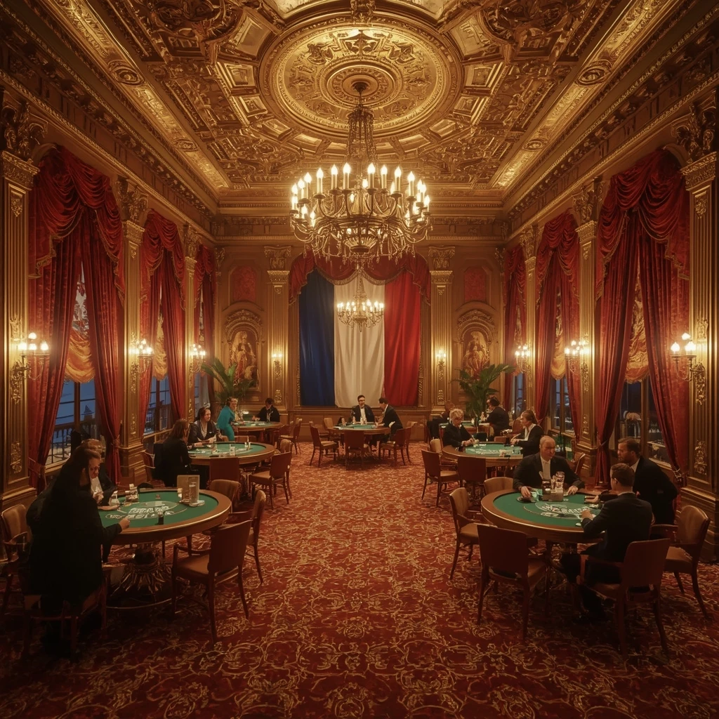 Le casino et le drapeau français - Casino Disco